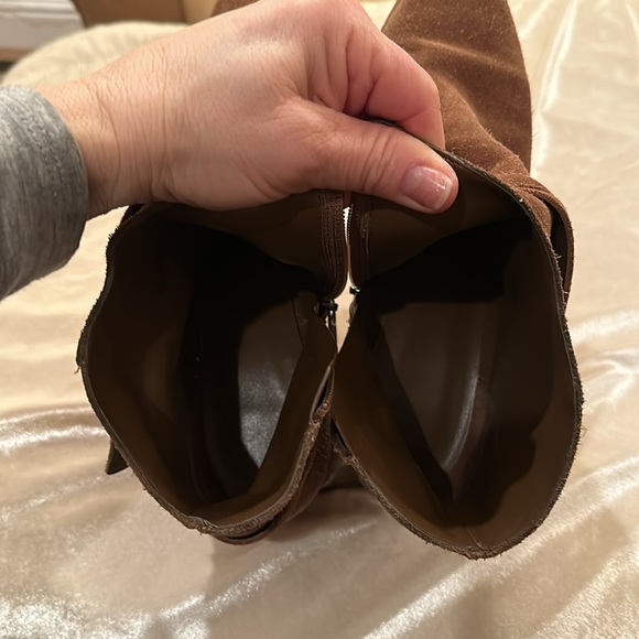Women’s Mark Fisher Brown Suede booties - Picture 9 of 9